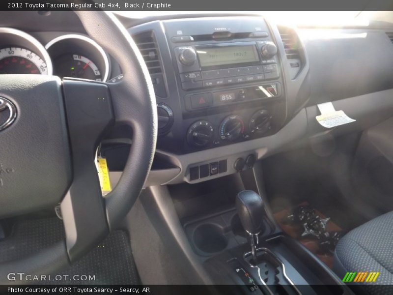 Black / Graphite 2012 Toyota Tacoma Regular Cab 4x4