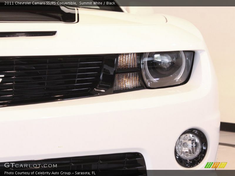 Summit White / Black 2011 Chevrolet Camaro SS/RS Convertible