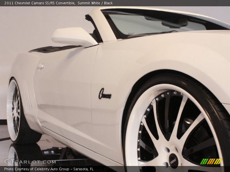 Summit White / Black 2011 Chevrolet Camaro SS/RS Convertible