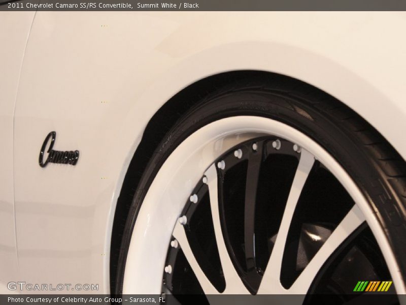 Summit White / Black 2011 Chevrolet Camaro SS/RS Convertible