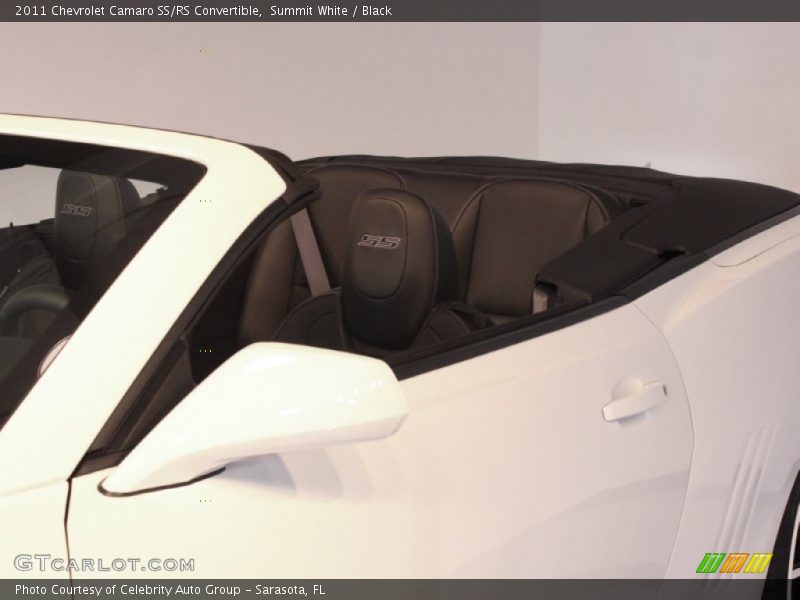 Summit White / Black 2011 Chevrolet Camaro SS/RS Convertible
