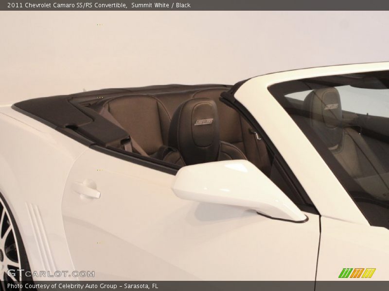 Summit White / Black 2011 Chevrolet Camaro SS/RS Convertible
