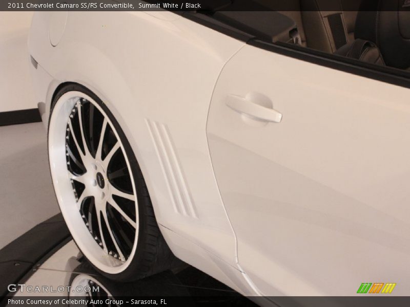 Summit White / Black 2011 Chevrolet Camaro SS/RS Convertible