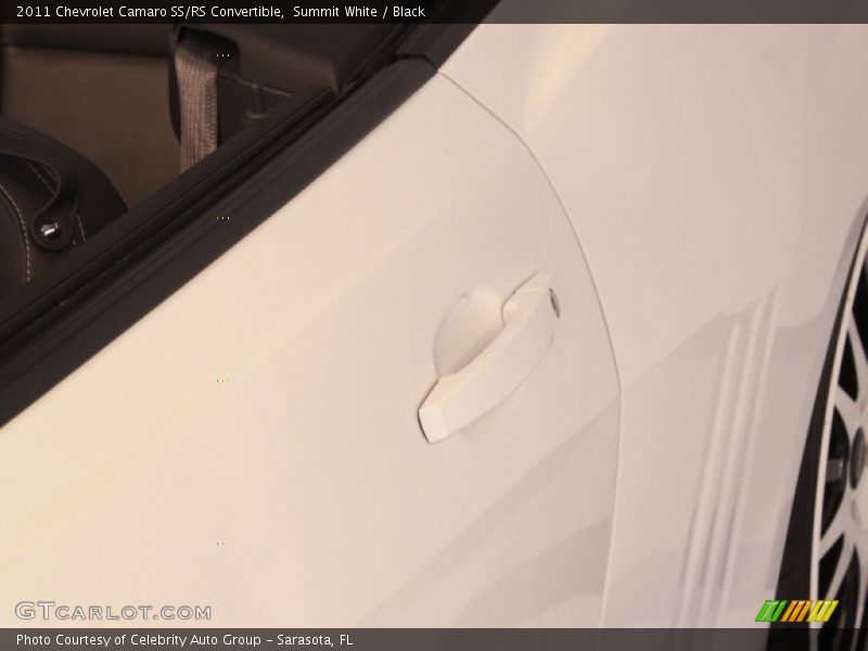 Summit White / Black 2011 Chevrolet Camaro SS/RS Convertible