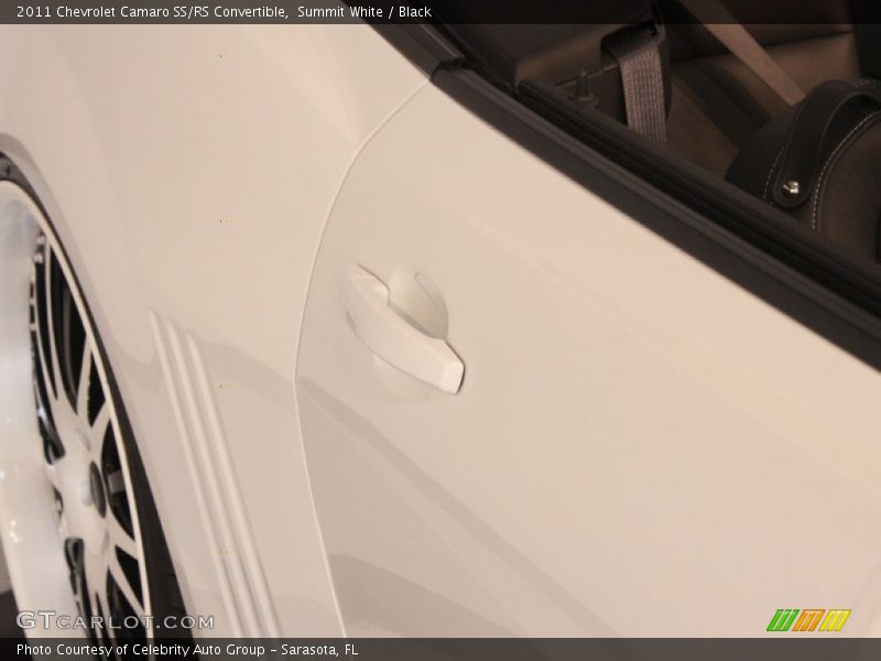 Summit White / Black 2011 Chevrolet Camaro SS/RS Convertible