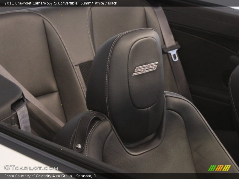 Summit White / Black 2011 Chevrolet Camaro SS/RS Convertible