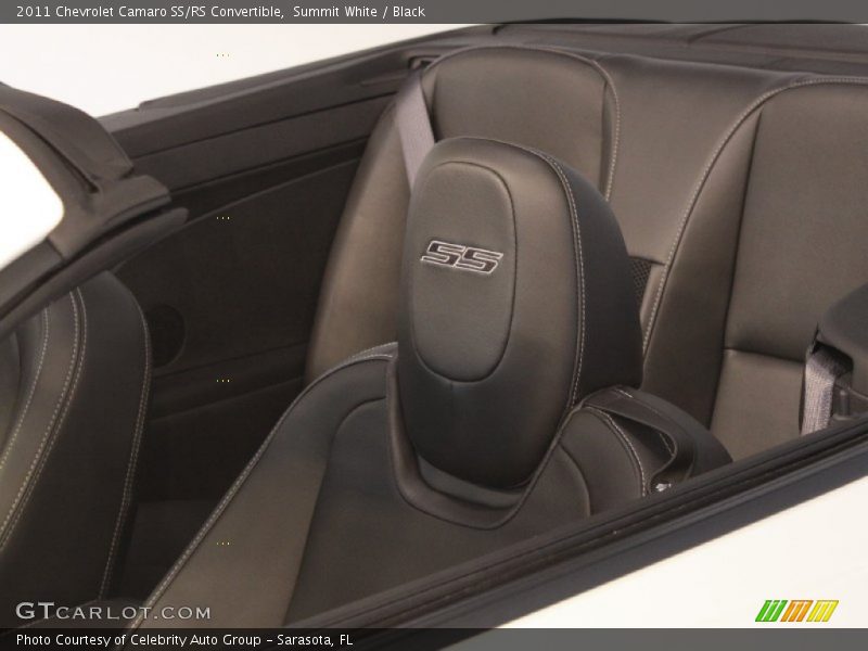 Summit White / Black 2011 Chevrolet Camaro SS/RS Convertible