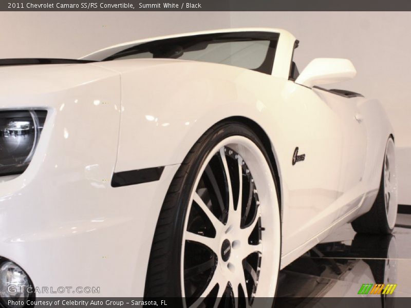 Summit White / Black 2011 Chevrolet Camaro SS/RS Convertible