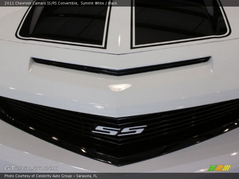 Summit White / Black 2011 Chevrolet Camaro SS/RS Convertible