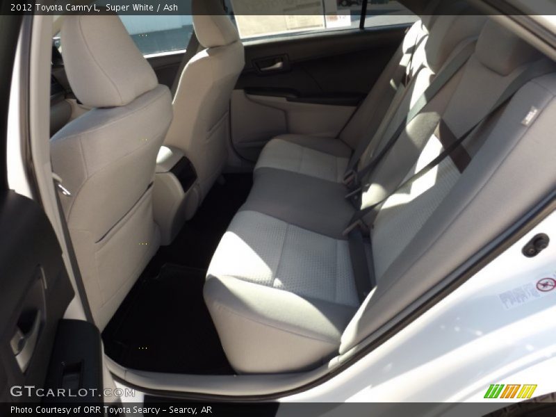 Super White / Ash 2012 Toyota Camry L