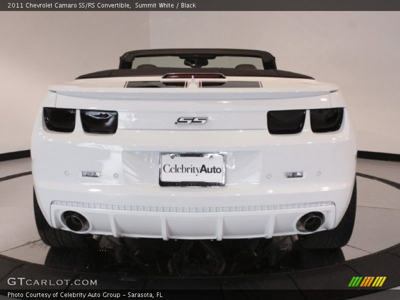 Summit White / Black 2011 Chevrolet Camaro SS/RS Convertible