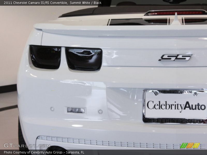 Summit White / Black 2011 Chevrolet Camaro SS/RS Convertible
