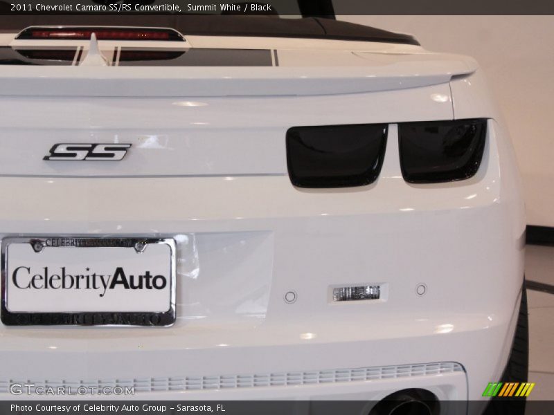 Summit White / Black 2011 Chevrolet Camaro SS/RS Convertible