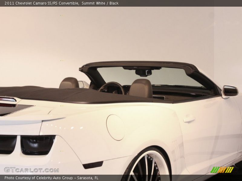 Summit White / Black 2011 Chevrolet Camaro SS/RS Convertible