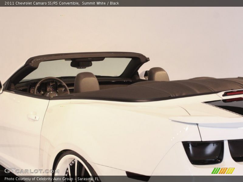 Summit White / Black 2011 Chevrolet Camaro SS/RS Convertible