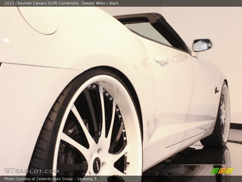 Summit White / Black 2011 Chevrolet Camaro SS/RS Convertible