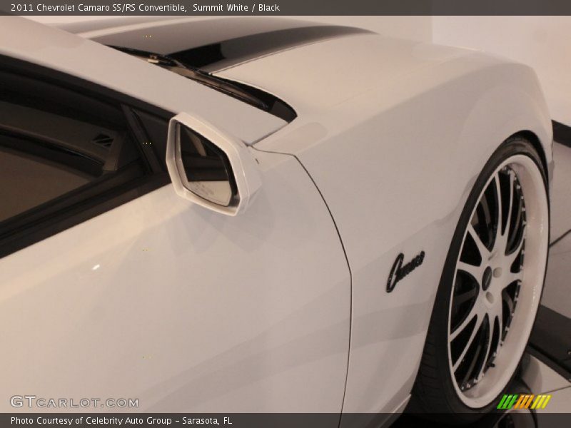 Summit White / Black 2011 Chevrolet Camaro SS/RS Convertible