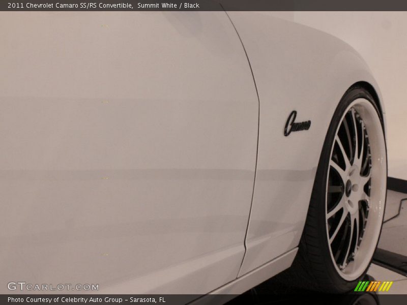 Summit White / Black 2011 Chevrolet Camaro SS/RS Convertible