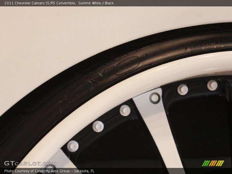 Summit White / Black 2011 Chevrolet Camaro SS/RS Convertible