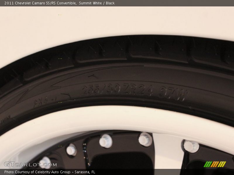 Summit White / Black 2011 Chevrolet Camaro SS/RS Convertible