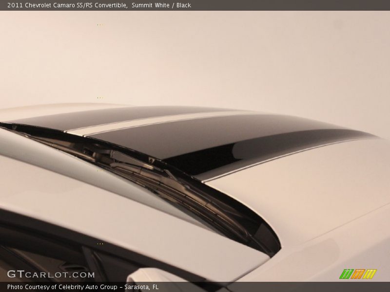 Summit White / Black 2011 Chevrolet Camaro SS/RS Convertible