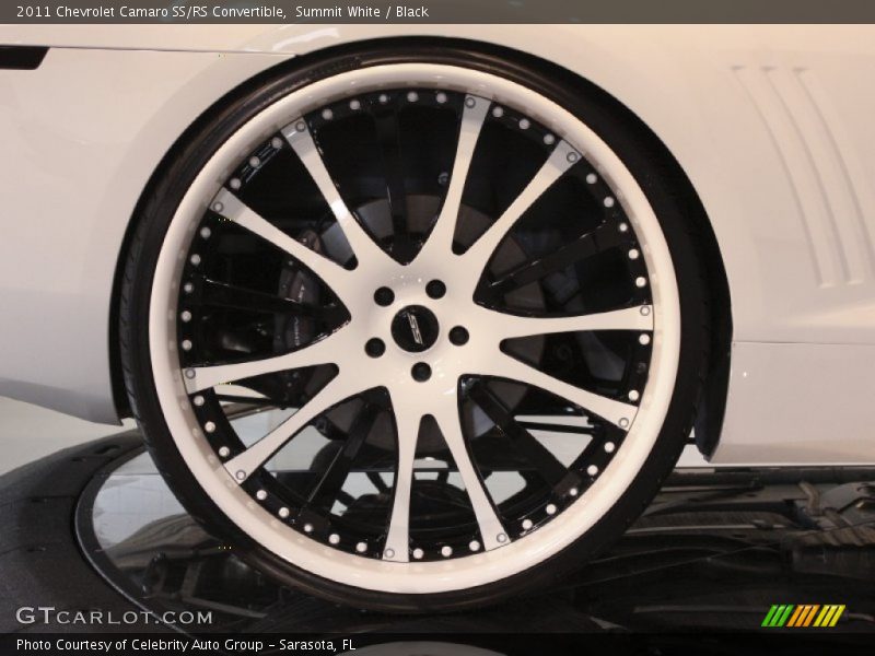 Summit White / Black 2011 Chevrolet Camaro SS/RS Convertible