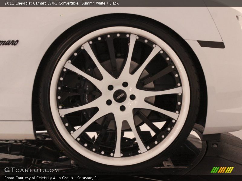 Summit White / Black 2011 Chevrolet Camaro SS/RS Convertible