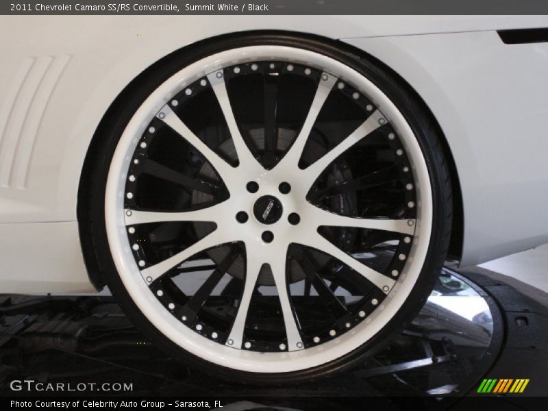 Summit White / Black 2011 Chevrolet Camaro SS/RS Convertible