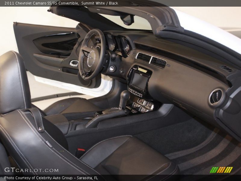 Summit White / Black 2011 Chevrolet Camaro SS/RS Convertible
