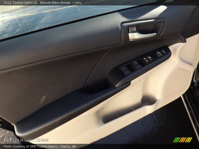 Attitude Black Metallic / Ivory 2012 Toyota Camry LE