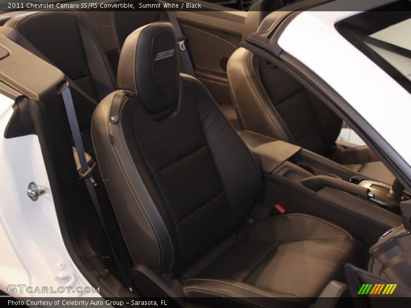 Summit White / Black 2011 Chevrolet Camaro SS/RS Convertible