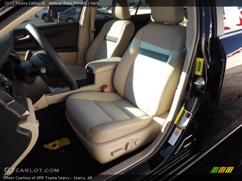 Attitude Black Metallic / Ivory 2012 Toyota Camry LE
