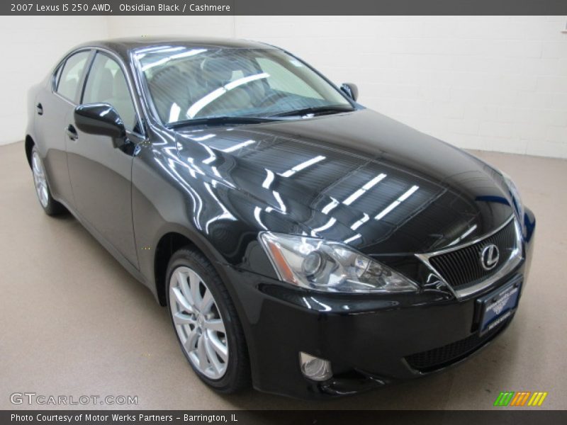 Obsidian Black / Cashmere 2007 Lexus IS 250 AWD