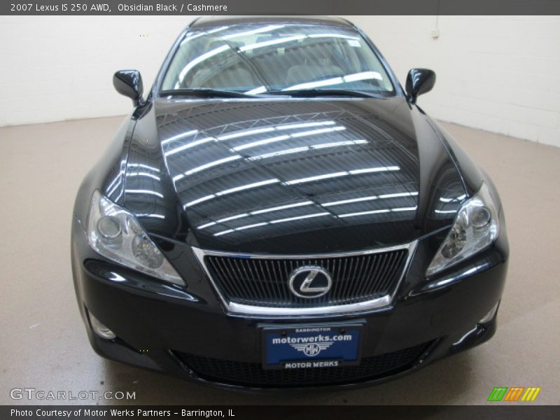 Obsidian Black / Cashmere 2007 Lexus IS 250 AWD