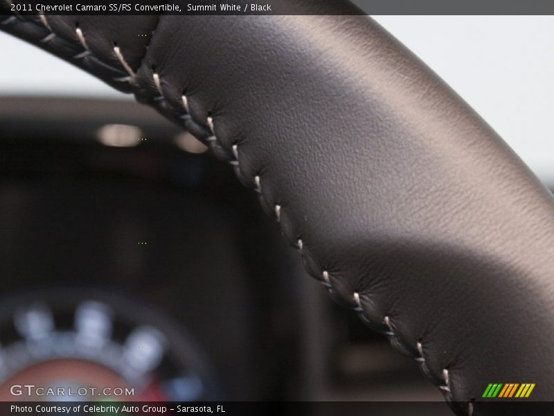 Summit White / Black 2011 Chevrolet Camaro SS/RS Convertible
