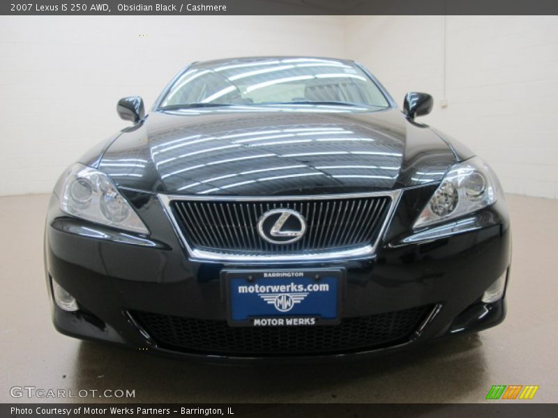 Obsidian Black / Cashmere 2007 Lexus IS 250 AWD