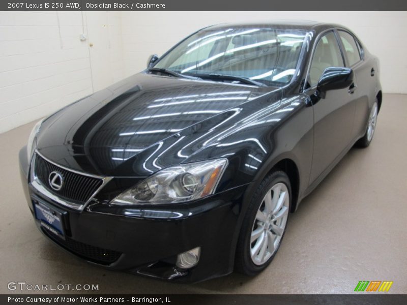 Obsidian Black / Cashmere 2007 Lexus IS 250 AWD