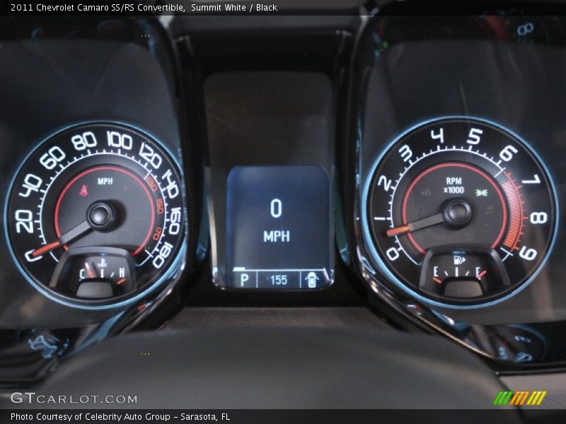 Summit White / Black 2011 Chevrolet Camaro SS/RS Convertible