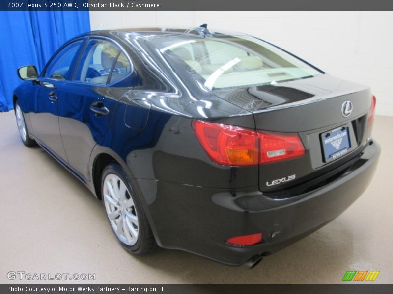 Obsidian Black / Cashmere 2007 Lexus IS 250 AWD