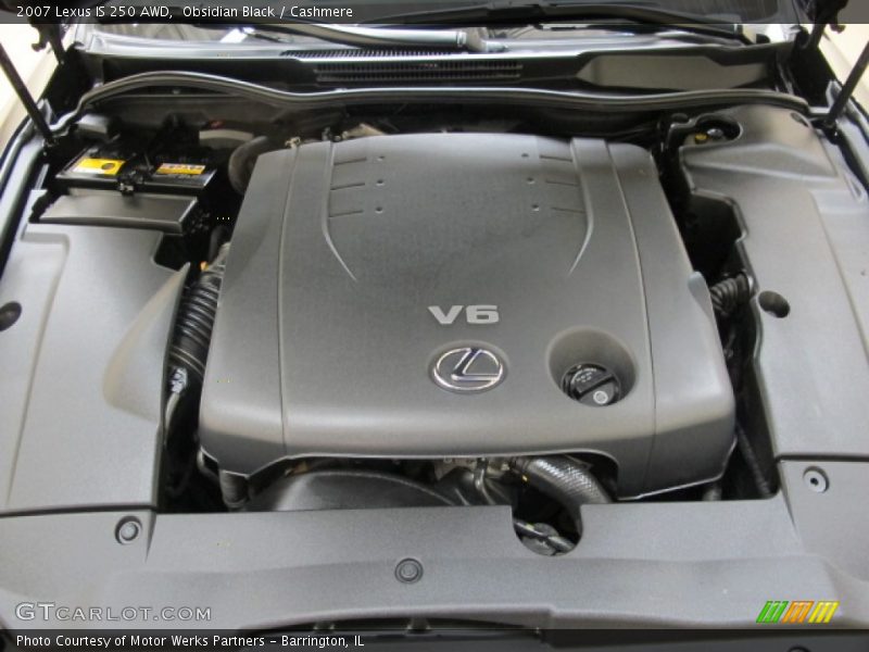 Obsidian Black / Cashmere 2007 Lexus IS 250 AWD