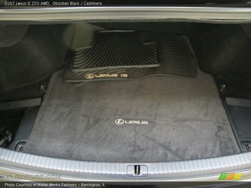 Obsidian Black / Cashmere 2007 Lexus IS 250 AWD