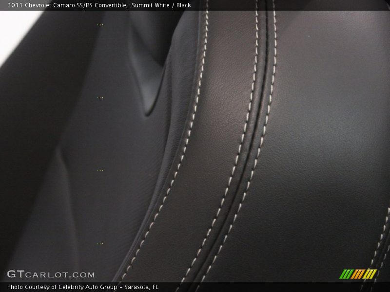 Summit White / Black 2011 Chevrolet Camaro SS/RS Convertible