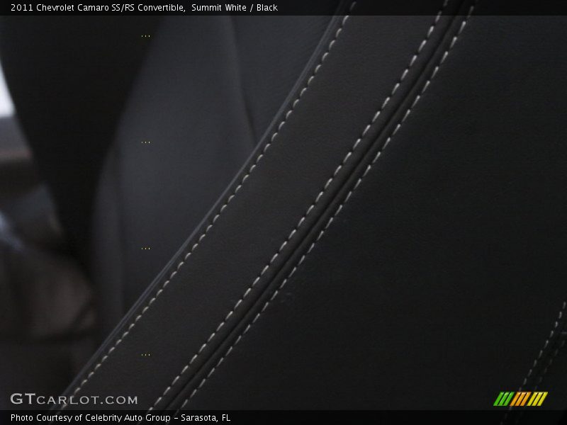 Summit White / Black 2011 Chevrolet Camaro SS/RS Convertible
