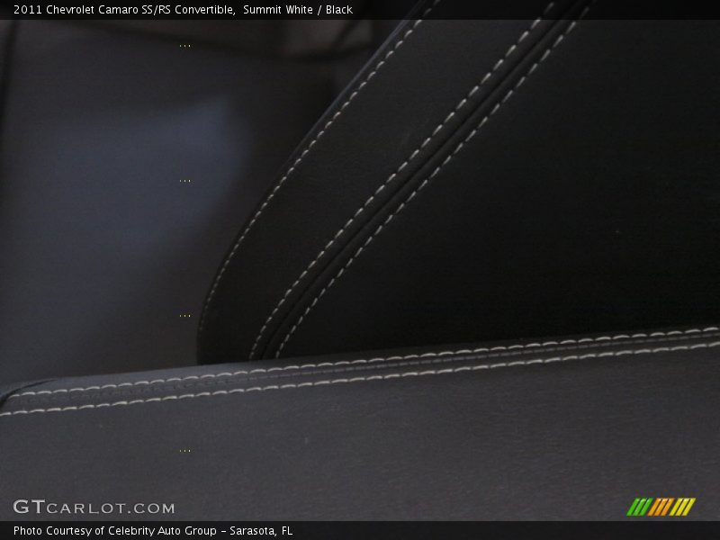 Summit White / Black 2011 Chevrolet Camaro SS/RS Convertible
