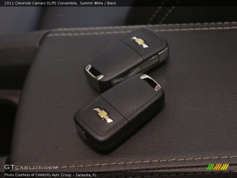 Keys of 2011 Camaro SS/RS Convertible