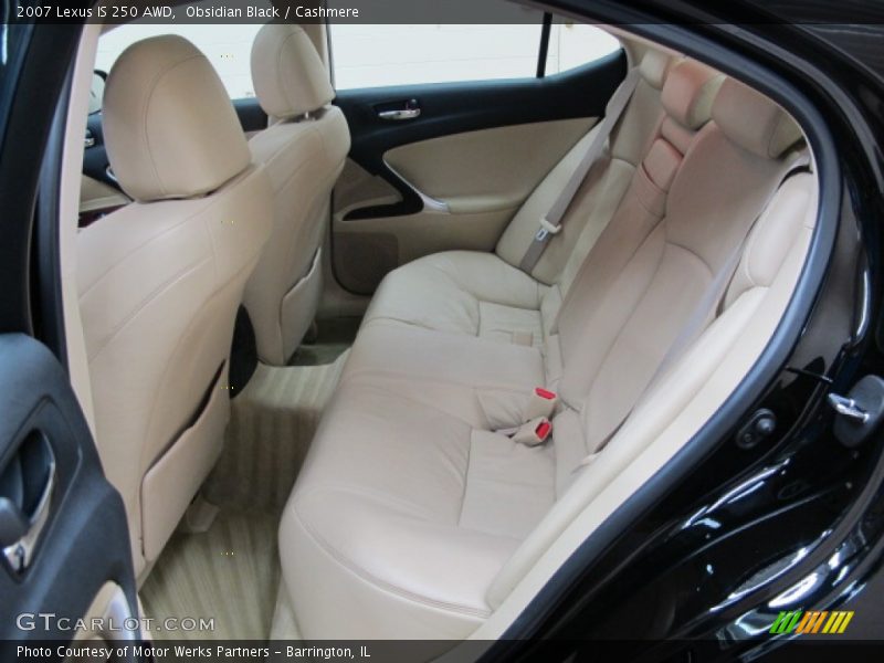 Obsidian Black / Cashmere 2007 Lexus IS 250 AWD