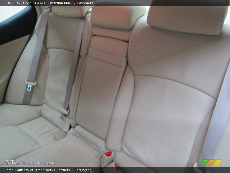 Obsidian Black / Cashmere 2007 Lexus IS 250 AWD