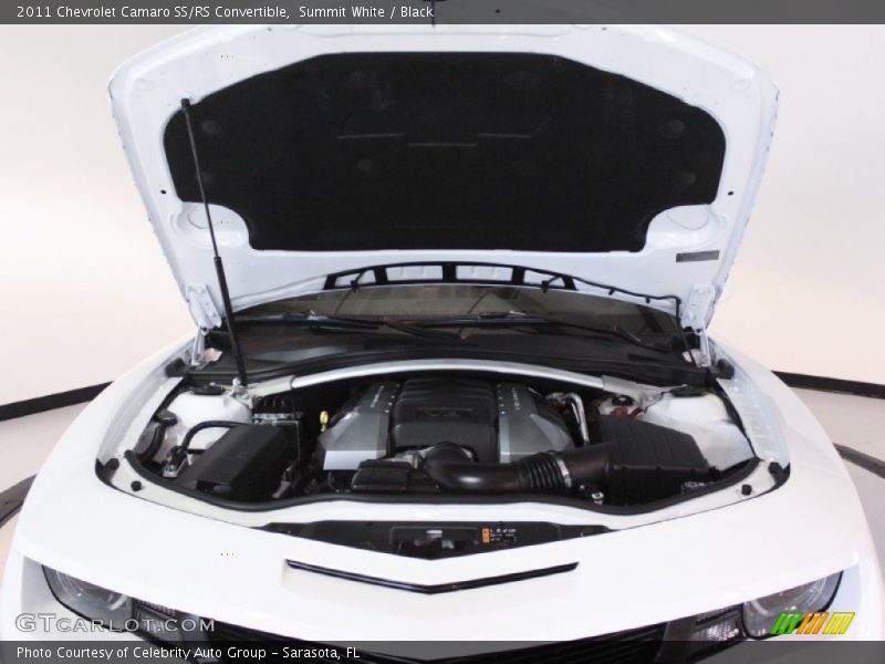 Summit White / Black 2011 Chevrolet Camaro SS/RS Convertible