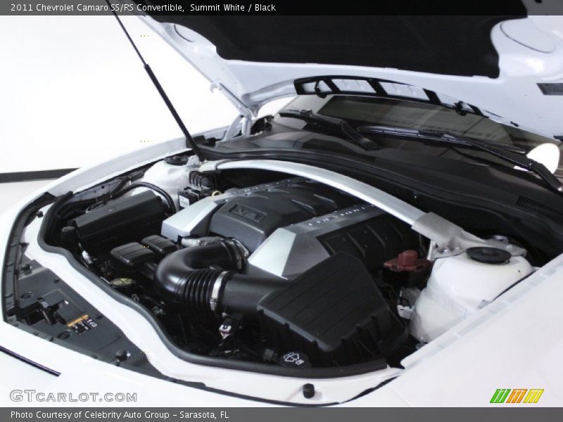 Summit White / Black 2011 Chevrolet Camaro SS/RS Convertible