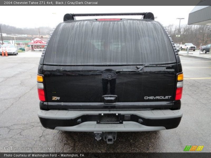 Black / Gray/Dark Charcoal 2004 Chevrolet Tahoe Z71 4x4